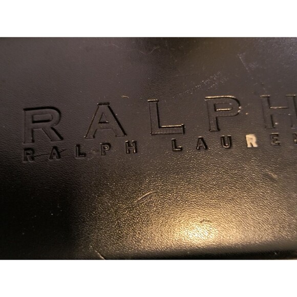 RALPH Ralph Lauren Eyeglass Sunglasses Case Black Size 2.5 in X 6.5 in - Picture 5 of 9